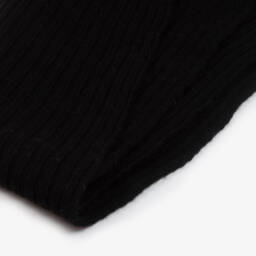 Jamiks-Boys Black Wool Blend Scarf | Childrensalon Outlet