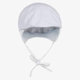 Jamiks-Кепка в полоску из синего хлопка для мальчиков | Childrensalon Outlet