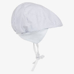 Jamiks-Кепка в полоску из синего хлопка для мальчиков | Childrensalon Outlet