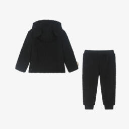 Jamiks-بدلة رياضية تيدي فليس بوكليه لون أسود للمواليد | Childrensalon Outlet