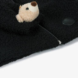 Jamiks-بدلة رياضية تيدي فليس بوكليه لون أسود للمواليد | Childrensalon Outlet