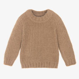 Jamiks-Boys Fluffy Wool Blend Jumper | Childrensalon Outlet