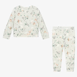 Jamiks-Зеленый топ со штанишками из вискозы для мальчиков | Childrensalon Outlet