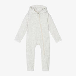 Jamiks-Boys Ivory Angel Wing Pramsuit | Childrensalon Outlet