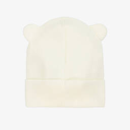 Jamiks-Кремовая бамбуковая вязаная шапка для мальчиков | Childrensalon Outlet