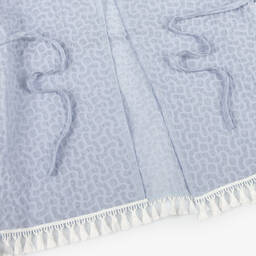 Jamiks-Girls Blue Cotton Beach Kimono | Childrensalon Outlet