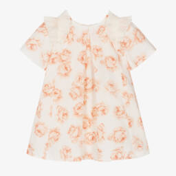 Jamiks-Girls Classic Ivory Floral Attire | Childrensalon Outlet