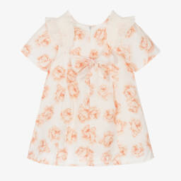 Jamiks-Girls Classic Ivory Floral Attire | Childrensalon Outlet