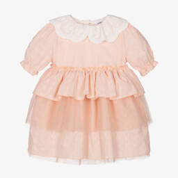 Jamiks-Очарование из кораллового хлопка и тюля для девочек | Childrensalon Outlet