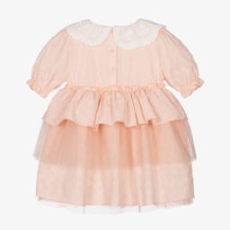 Jamiks-Очарование из кораллового хлопка и тюля для девочек | Childrensalon Outlet