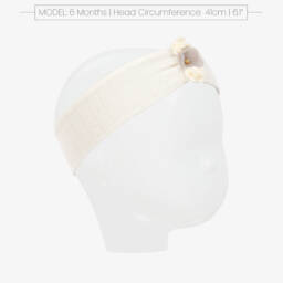 Jamiks-Girls Cream Floral Hairband | Childrensalon Outlet