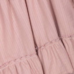 Jamiks-Girls Dusky Pink Cotton Dress | Childrensalon Outlet