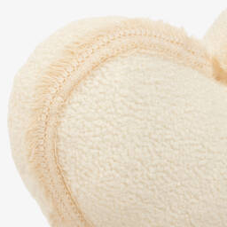 Jamiks-Girls Ivory Bouclé Cushion | Childrensalon Outlet