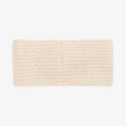 Jamiks-Girls Ivory Fluffy Bear Headband | Childrensalon Outlet