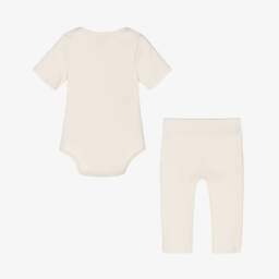 Jamiks-Кремовый комплект леггинсов из джерси для девочек | Childrensalon Outlet