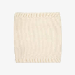 Jamiks-Girls Ivory Knit Hat and Snood | Childrensalon Outlet