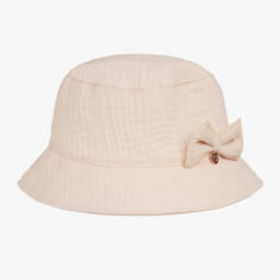Jamiks-Girls Natural Organic Cotton Sunhat | Childrensalon Outlet