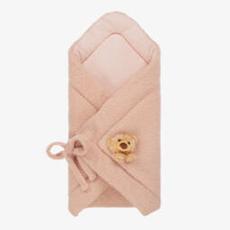 Jamiks-Girls Pink Fleece Teddy Wrap | Childrensalon Outlet