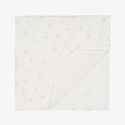 Jamiks-Girls Pink Floral Cotton Muslins Set | Childrensalon Outlet
