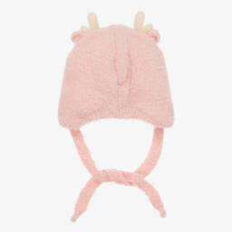 Jamiks-Girls Pink Fluffy Antler Hat | Childrensalon Outlet