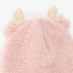 Jamiks-Girls Pink Fluffy Antler Hat | Childrensalon Outlet