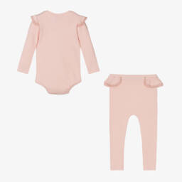 Jamiks-Girls Pink Ruffle Leggings Outfit | Childrensalon Outlet