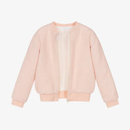Jamiks-Girls Pink Tweed Jacket Ensemble | Childrensalon Outlet