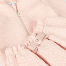 Jamiks-Girls Pink Tweed Jacket Ensemble | Childrensalon Outlet