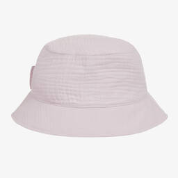 Jamiks-Girls Purple Organic Cotton Sun Hat | Childrensalon Outlet