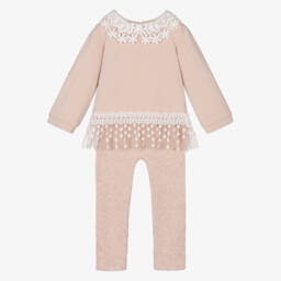 Jamiks-Girls Rose Lace Accent Ensemble | Childrensalon Outlet