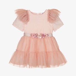 Jamiks-Girls Rosy Cotton & Tulle Delight | Childrensalon Outlet