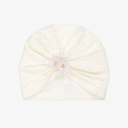 Jamiks-لفّة عاجية ناعمة مزينة بالورود للبنات | Childrensalon Outlet