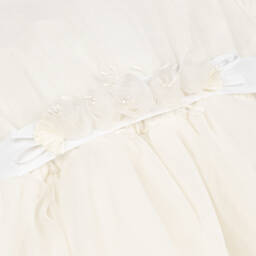 Jamiks-Платье из мягкого кремового тюля для девочек | Childrensalon Outlet