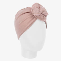 Jamiks-Girls Soft Pink Bow Hat | Childrensalon Outlet