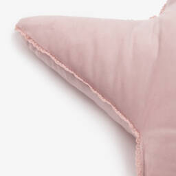 Jamiks-Girls Velvet Pink Star Cushion | Childrensalon Outlet