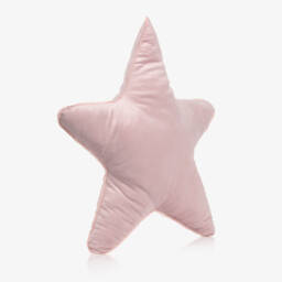 Jamiks-Girls Velvet Pink Star Cushion | Childrensalon Outlet