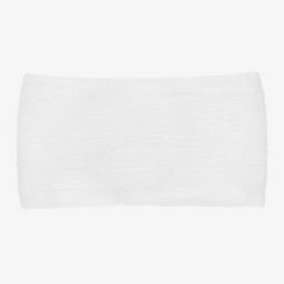 Jamiks-Белая вязаная повязка на голову для девочек | Childrensalon Outlet