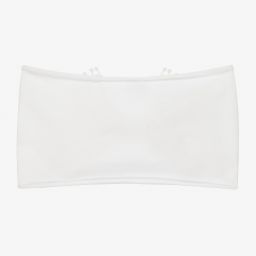 Jamiks-Кремовая хлопковая повязка на голову с бантом | Childrensalon Outlet