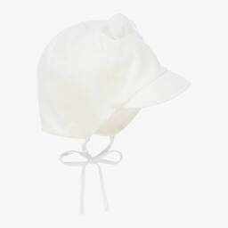 جاميكس-قبعة قطن جيرسي لون عاجي للأطفال | Childrensalon Outlet