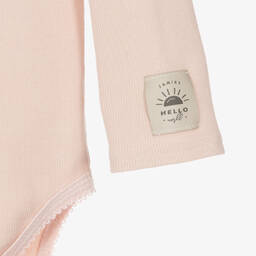 جاميكس-طقم أفرول قطن جيرسي لون زهري للمولودات | Childrensalon Outlet