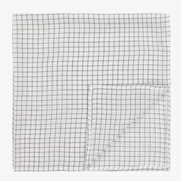 Jamiks-Белая и серая пеленки из муслина (2шт.) | Childrensalon Outlet