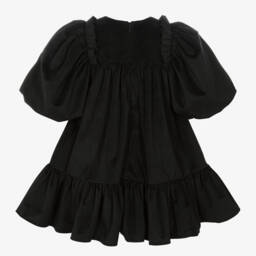 Jessie and James London-Girls Elegant Black Cord Dress | Childrensalon Outlet