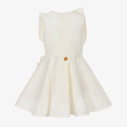 Jessie and James London-فستان بيوني العاجي الأنيق للبنات | Childrensalon Outlet
