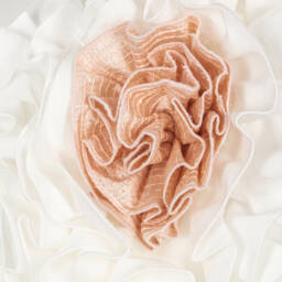 Jessie and James London-Girls Elegant Ivory Ruffle Dress | Childrensalon Outlet