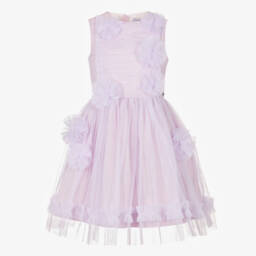 Jessie and James London-فستان تول بنفسجي ساحر للبنات | Childrensalon Outlet