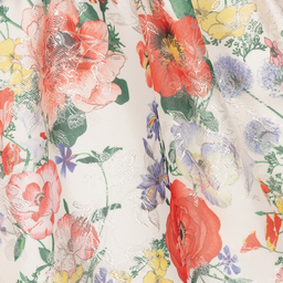 Jessie and James London-Girls Ivory Floral Dress | Childrensalon Outlet
