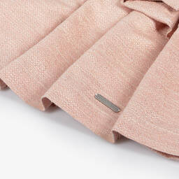 Jessie and James London-فستان جاكارد قطن جيرسي لون عاجي و زهري | Childrensalon Outlet