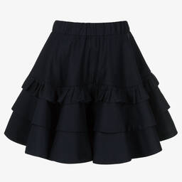 Jessie and James London-Синяя хлопковая юбка для девочек | Childrensalon Outlet