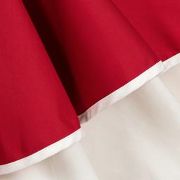 Jessie and James London-Red Ruffled Cotton Dress | Childrensalon Outlet