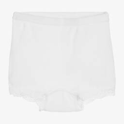 Joha-Кремовые брюки из шерсти и шелка | Childrensalon Outlet